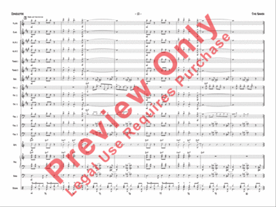Jive Samba Jazz Ensemble scores gallery preview page 29