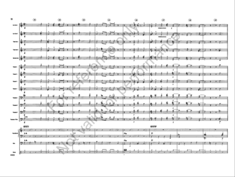 Speed Trap Speed Trap Jazz Ensemble scores gallery preview page 17