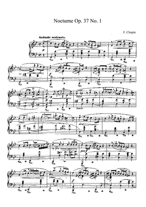 Chopin Nocturne Op. 37 No. 1 in G Minor