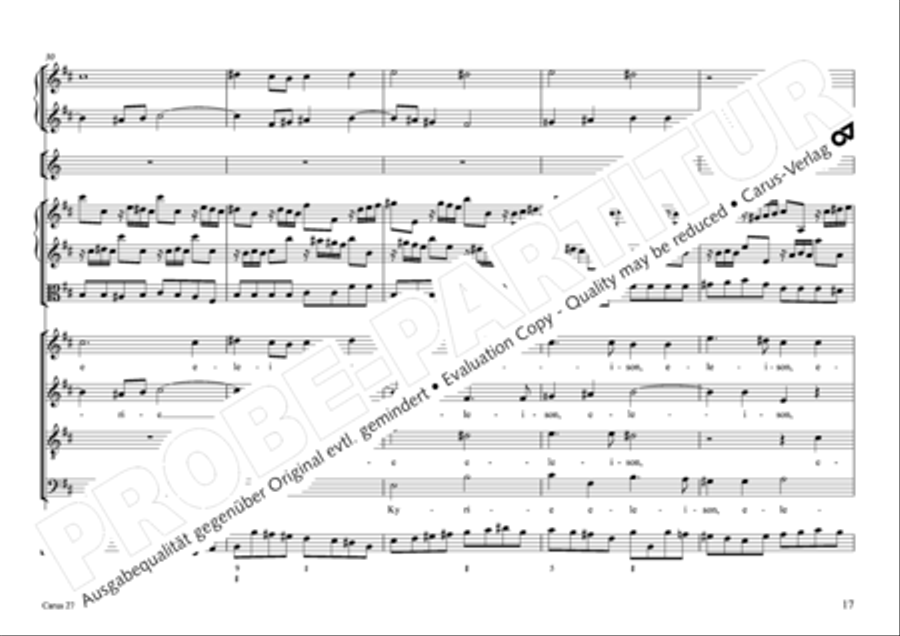 Messa per il Santissimo Natale 4-Part scores gallery preview page 8