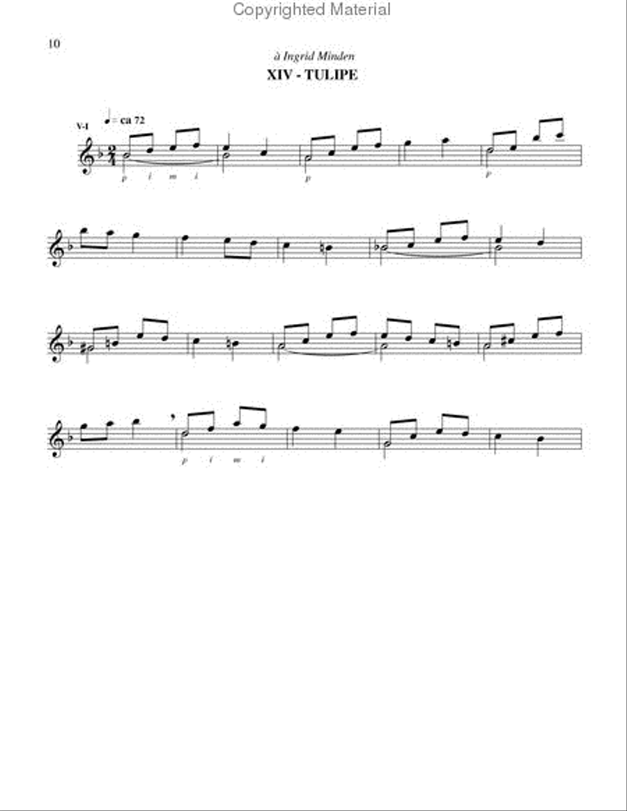 15 jours Classical Guitar scores gallery preview page 2