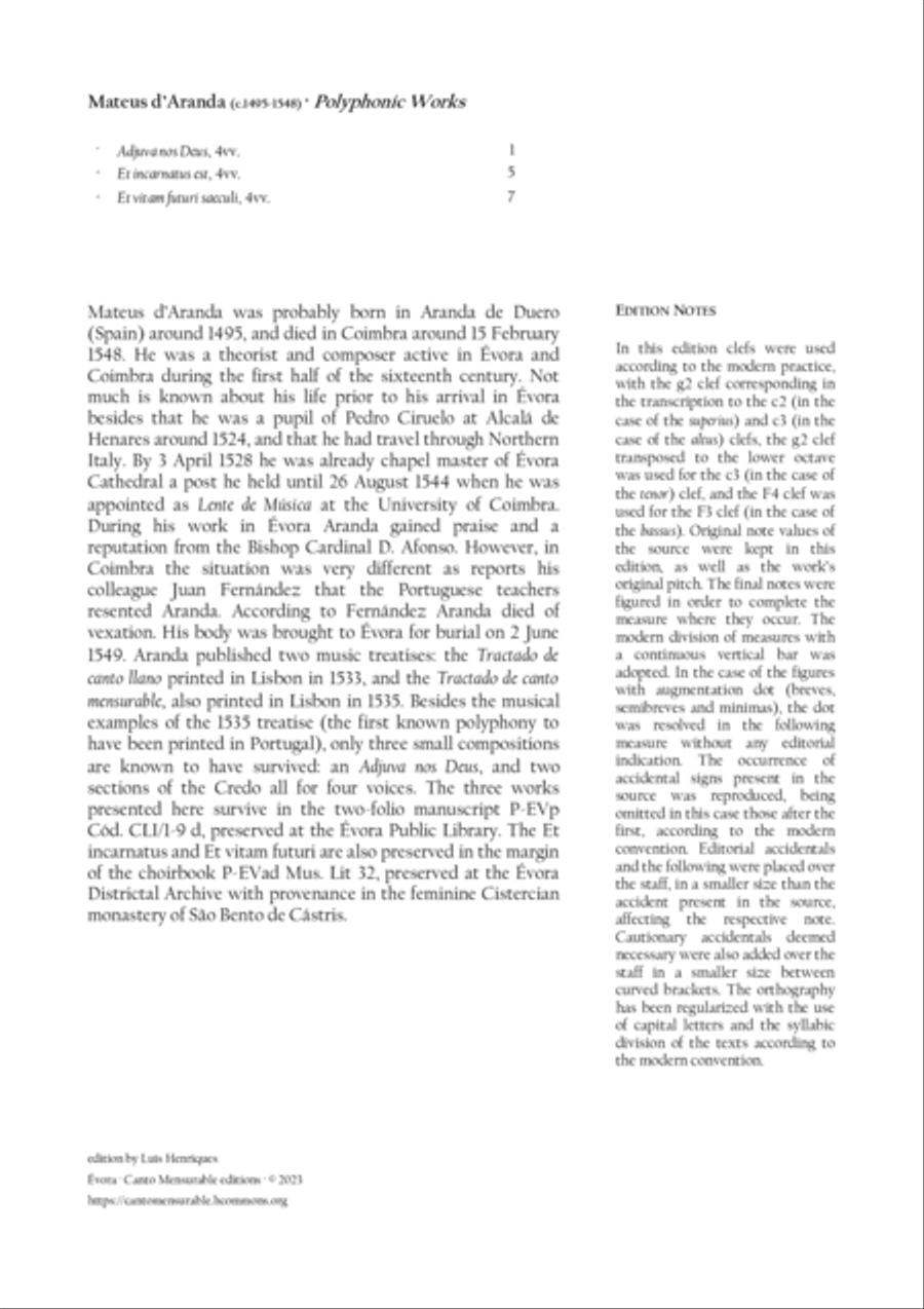 Polyphonic Works 4-Part scores gallery preview page 2