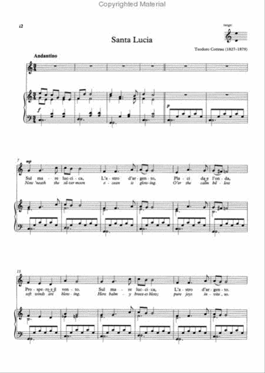 The Art of Song, Grades 1-3 (High Voice) High Voice scores gallery preview page 3