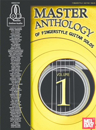 Book cover for Master Anthology of Fingerstyle Guitar Solos, Volume 1