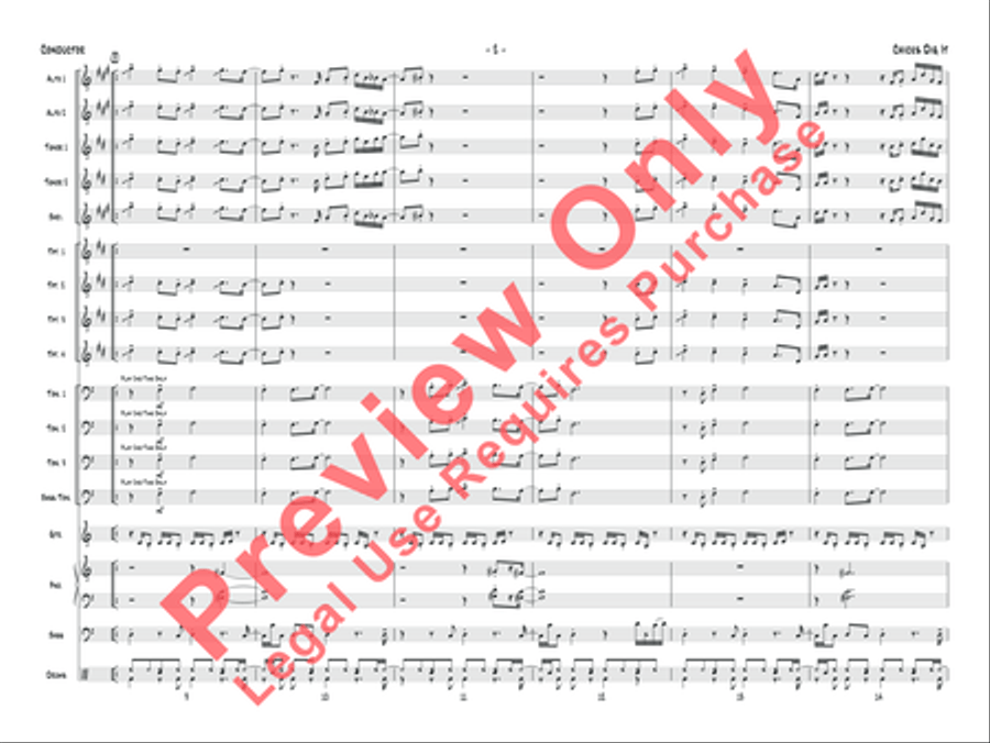 Chicks Dig It Jazz Ensemble scores gallery preview page 3