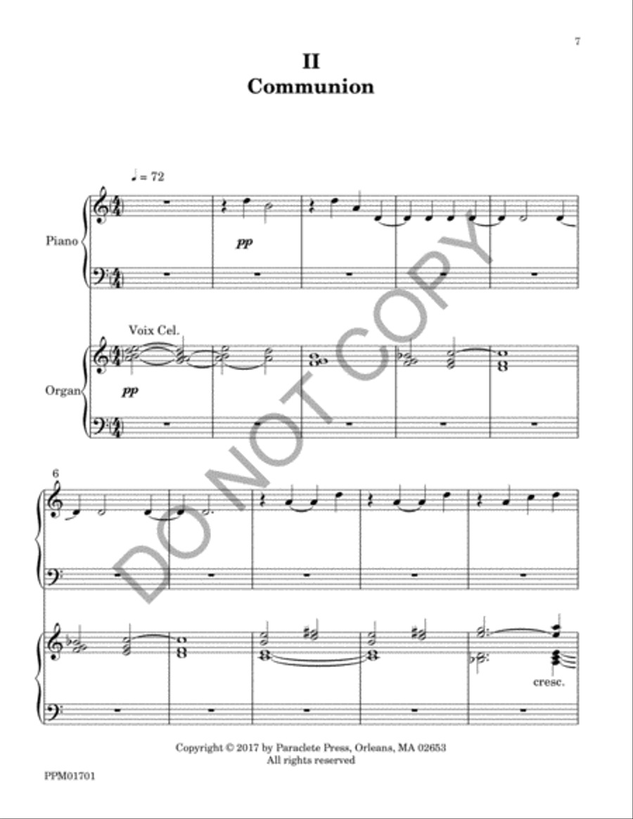 Church Sonata for Piano and Organ image number null