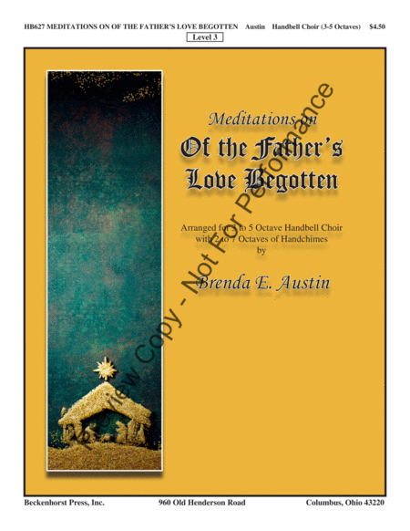 Meditations on Of the Father's Love Begotten image number null
