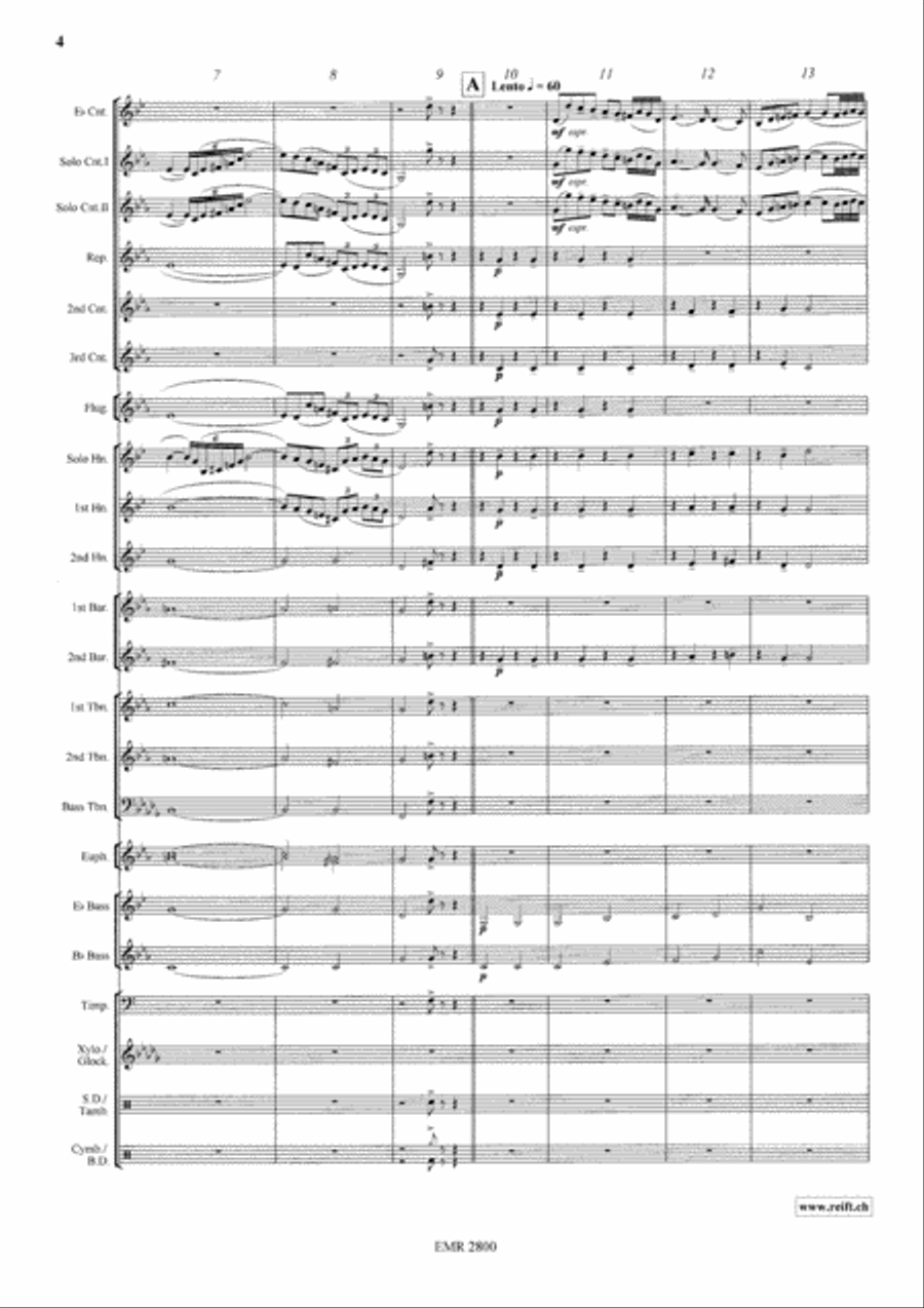Gipsy Fantasy Gipsy Fantasy Brass Band scores gallery preview page 5