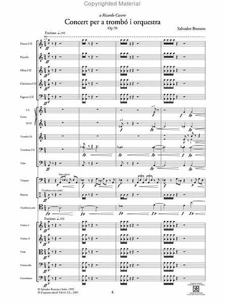 Concert per a trombó i orquestra, op.70 (versió simfònica)