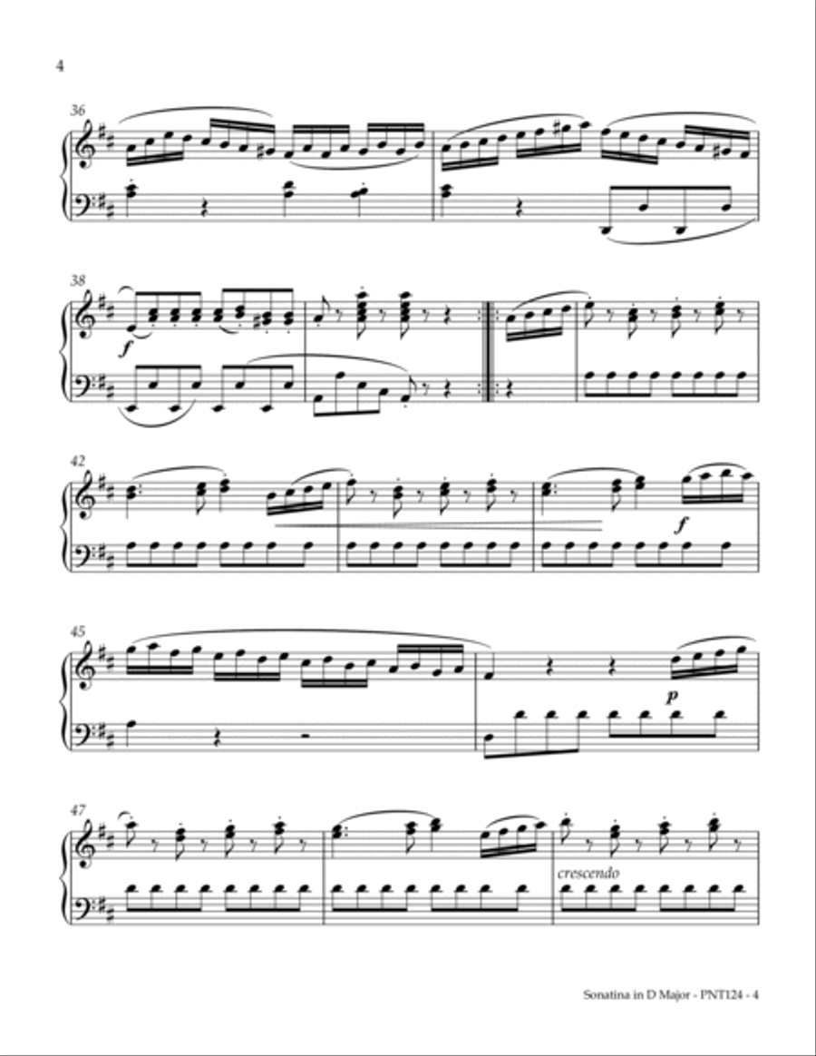 Sonatina Opus 36, Number 6 Piano Method scores gallery preview page 4