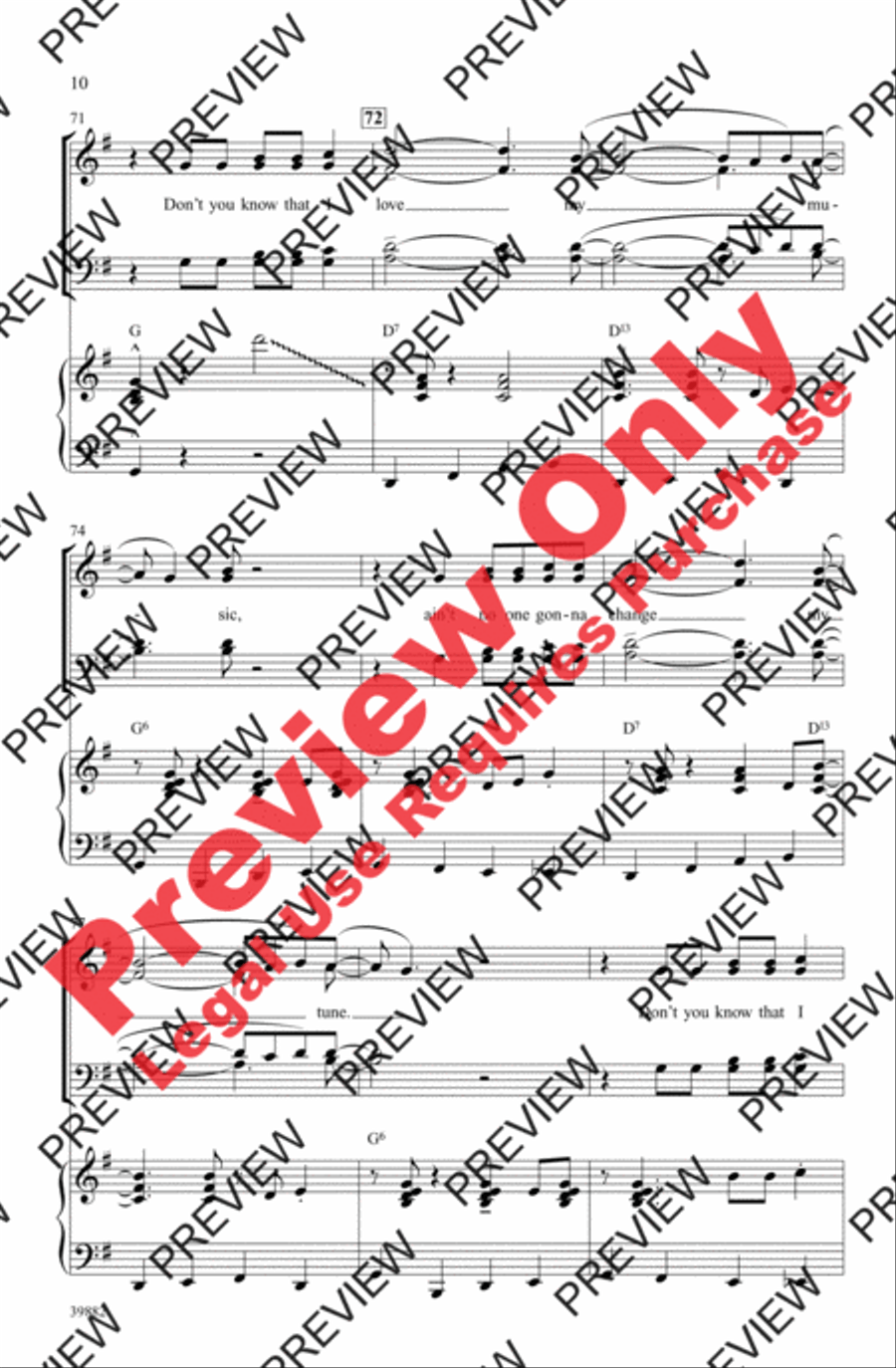 My Music - SoundTrax CD (CD only) Choir scores gallery preview page 10