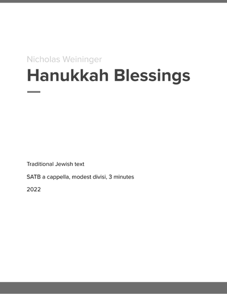 Hanukkah Blessings image number null