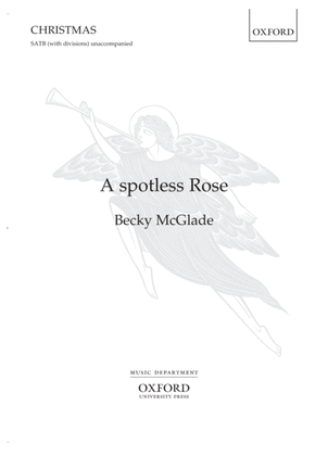 Book cover for A spotless Rose
