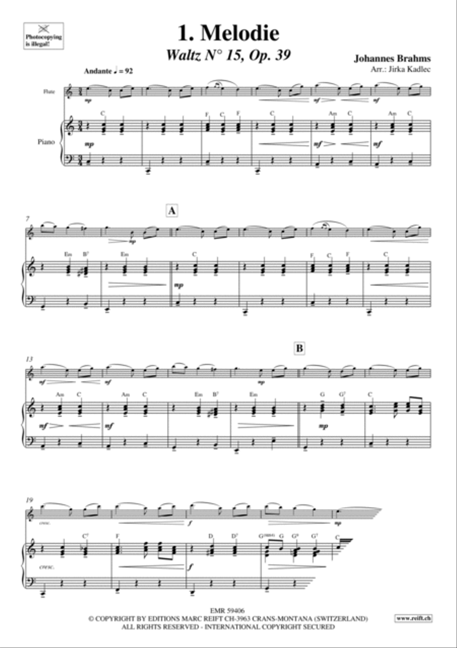 My Flute Collection Volume 10 Flute Solo scores gallery preview page 4