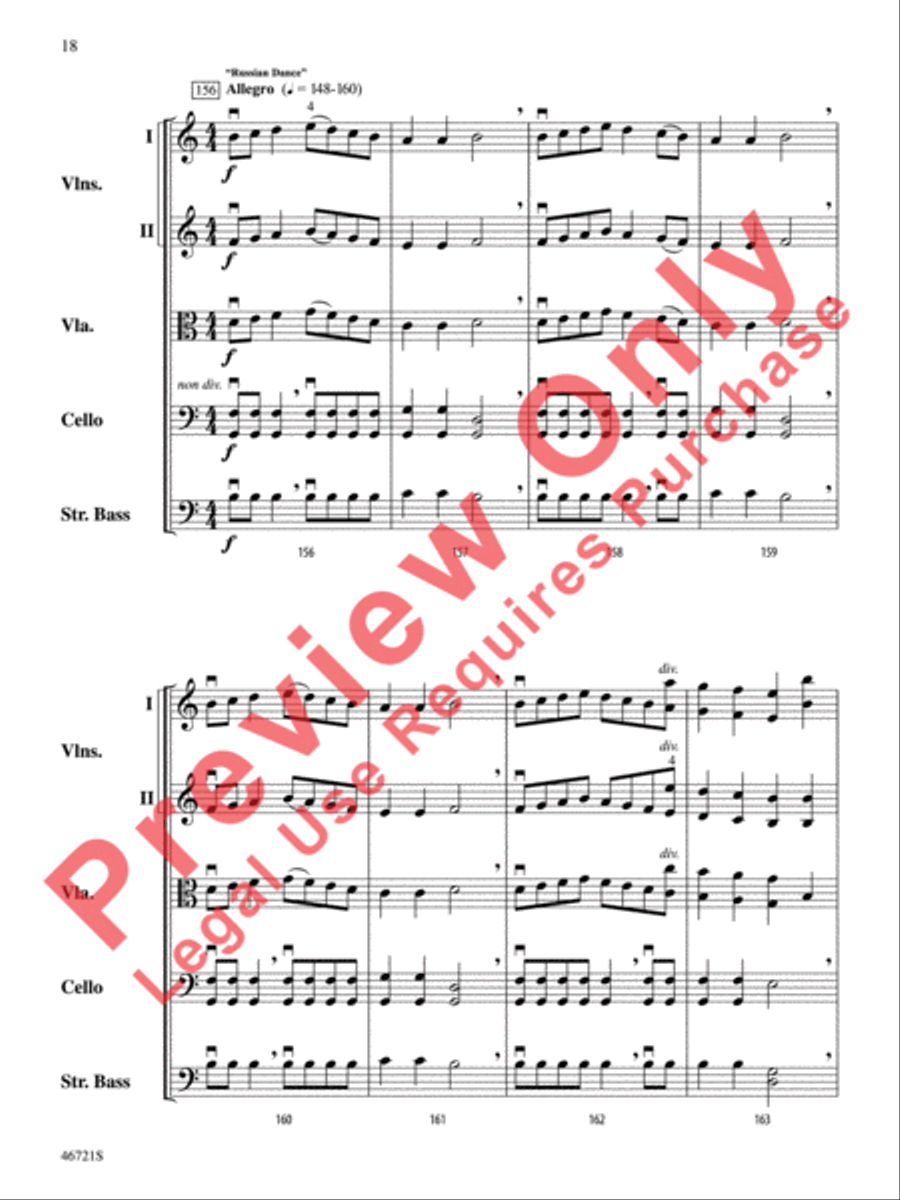 Petrushka String Orchestra scores gallery preview page 19