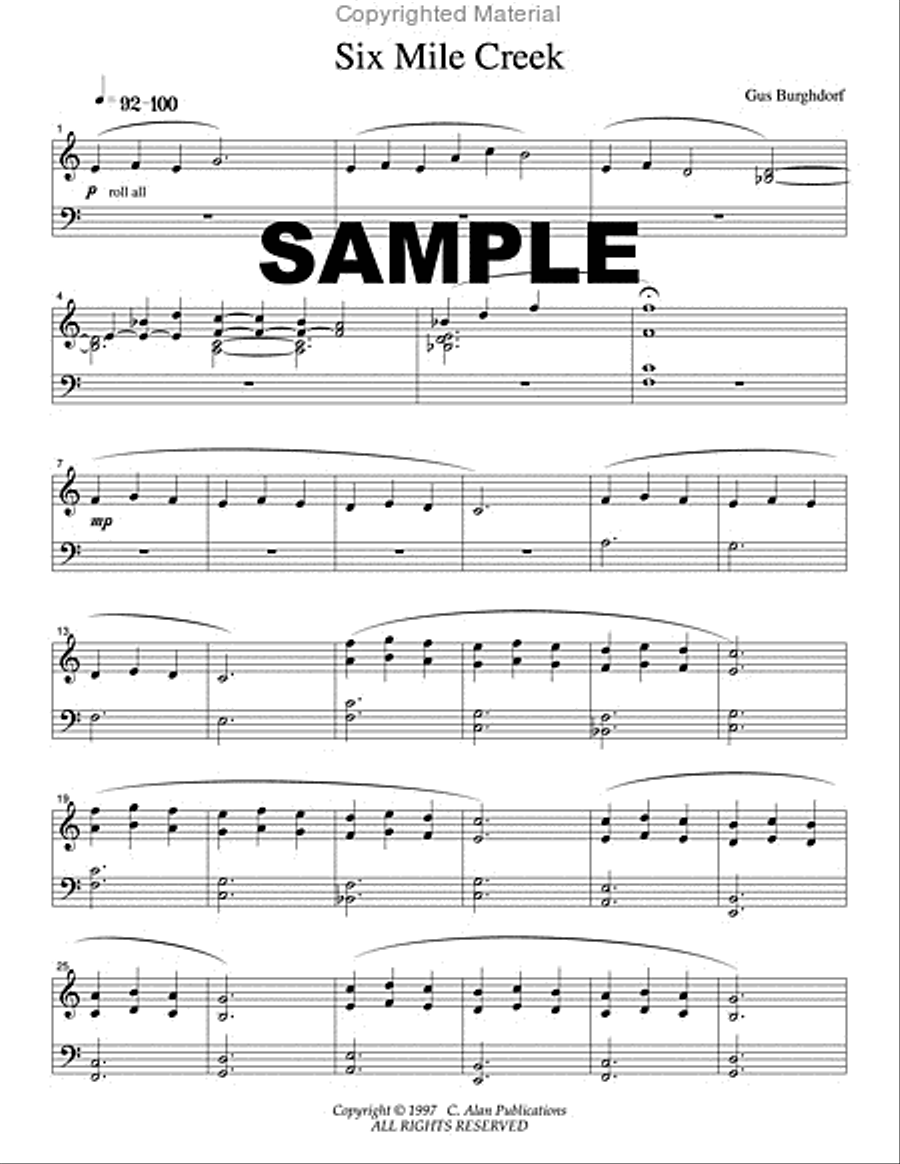 Six Mile Creek Six Mile Creek Percussion Ensemble scores gallery preview page 2