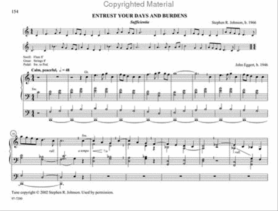 Song of the Gospel, Vol. 2 Organ scores gallery preview page 19