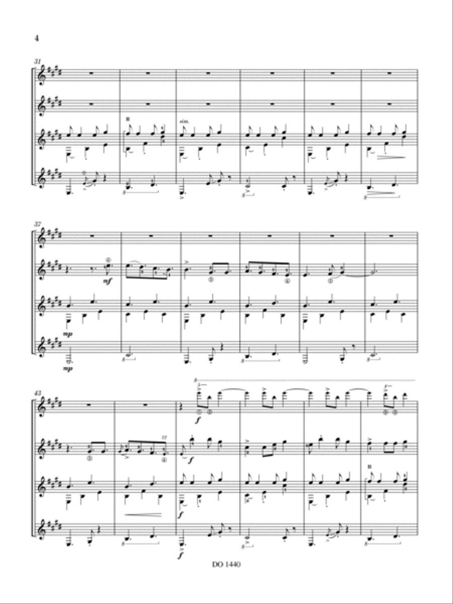 Mbira clearance sheet music