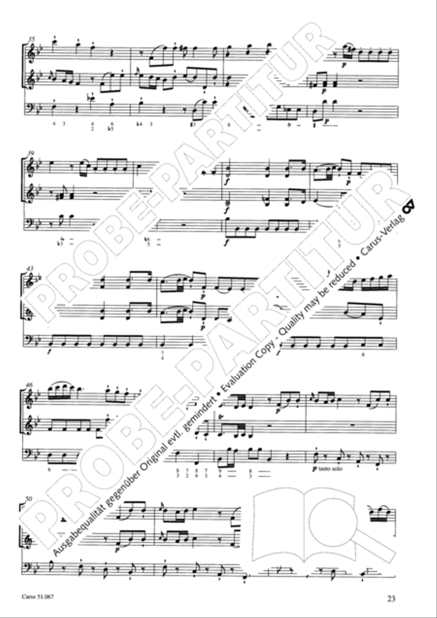 Church Sonatas Church Sonatas Collection / Songbook scores gallery preview page 24