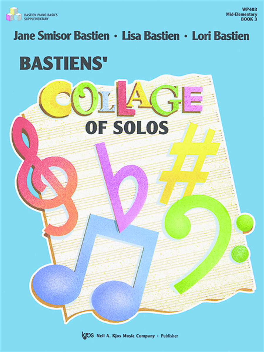 Bastiens' Collage of Solos, Book 3 Piano Method scores gallery preview page 1
