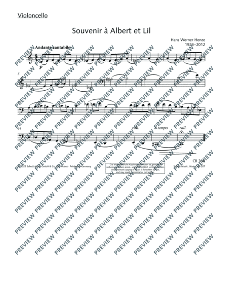 Souvenir à Albert et Lil Piano Accompaniment scores gallery preview page 9