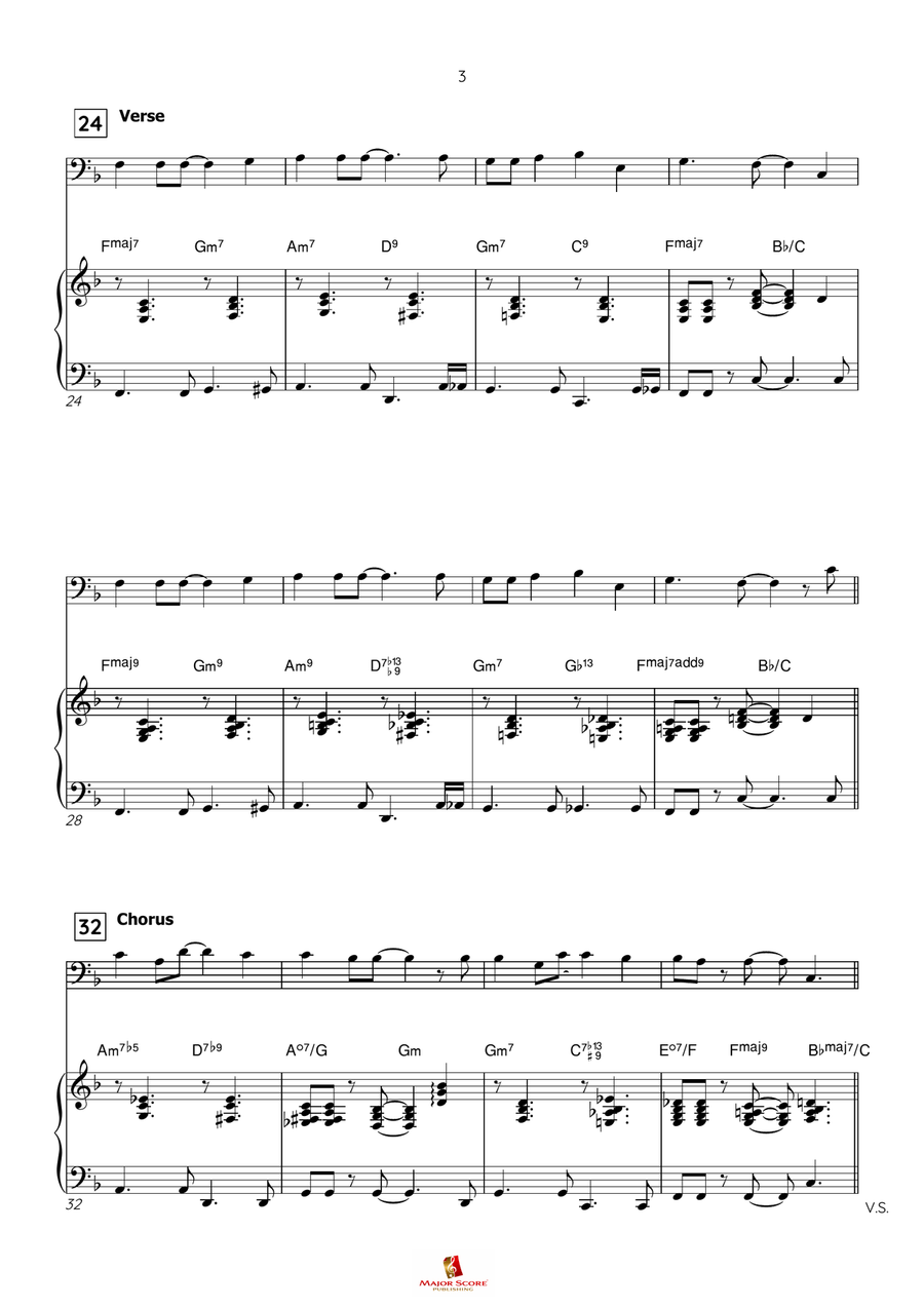 O Christmas Tree (Cello & Piano) F Piano scores gallery preview page 4