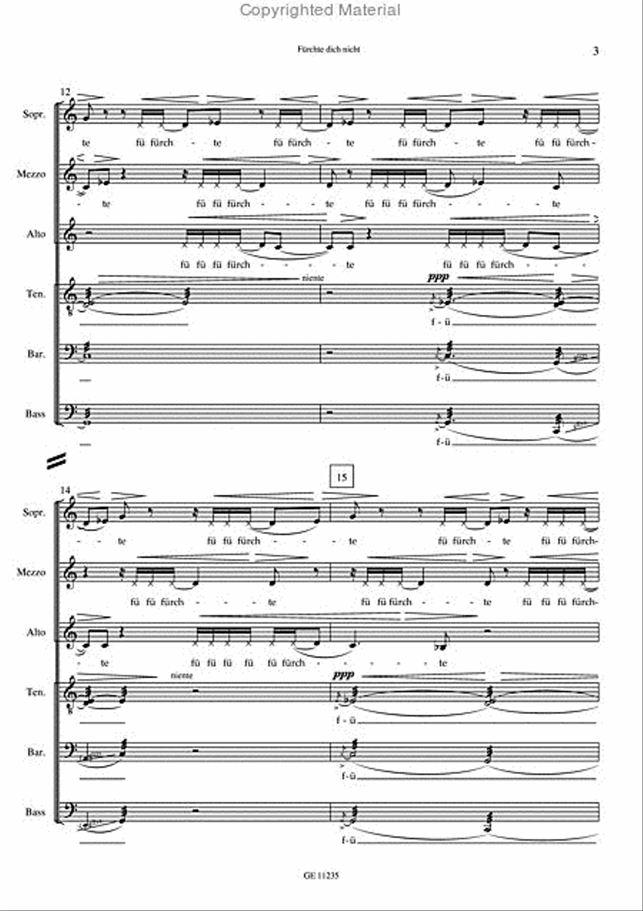 Furchte dich nicht Divisi scores gallery preview page 4