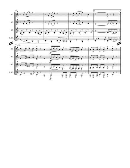 Herzen Haben Keine Fenster (for Clarinet Quartet) image number null