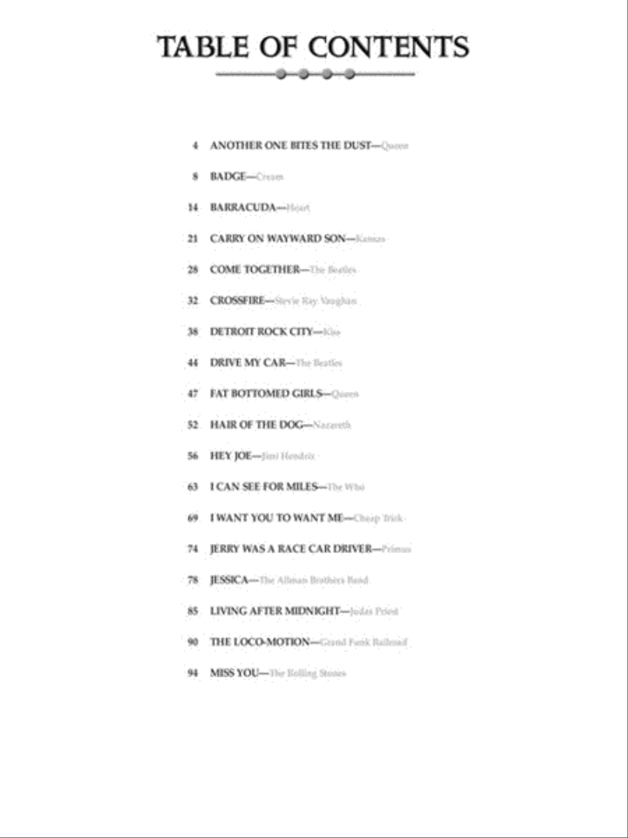 Rock Bass Bible Bass Guitar Tablature scores gallery preview page 2