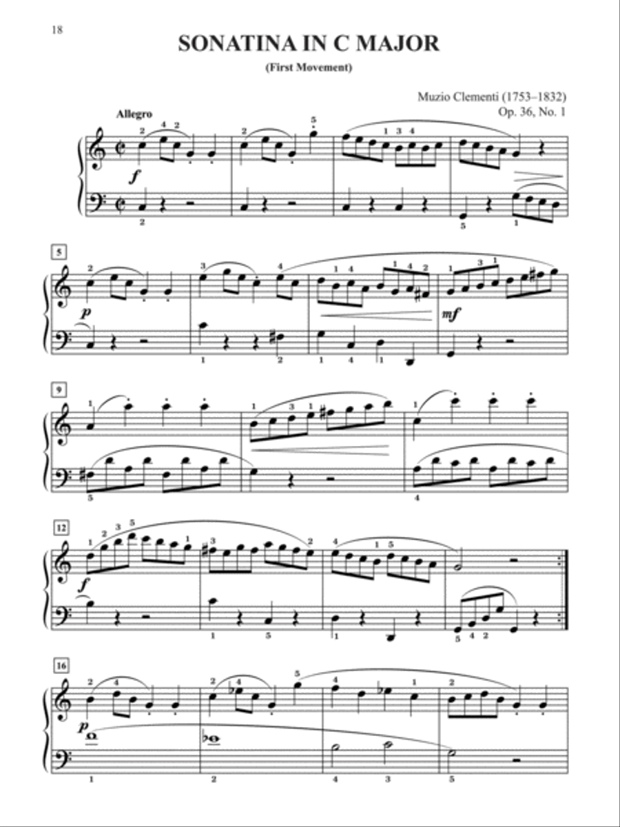 10 for 10 Sheet Music Classical Piano Solos Easy Piano scores gallery preview page 2