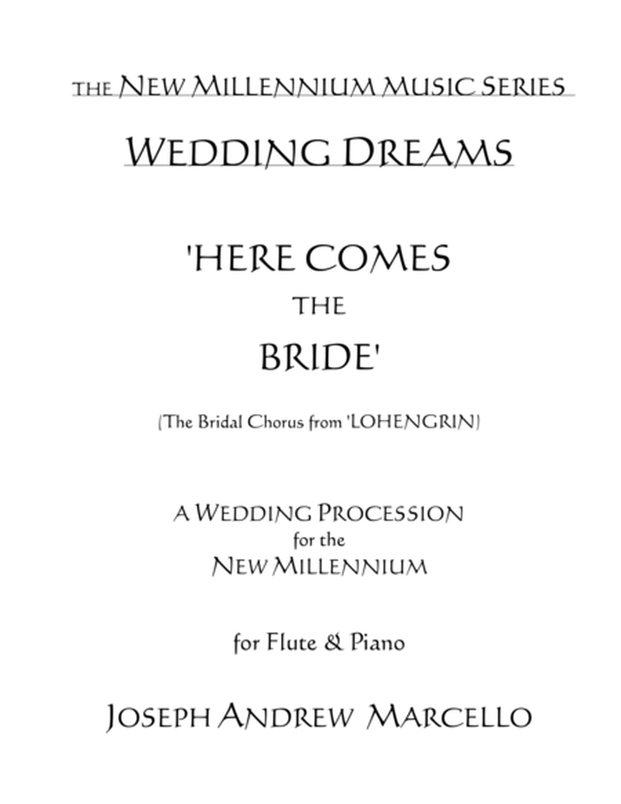 Here Comes the Bride - for the New Millennium - Flute & Piano image number null