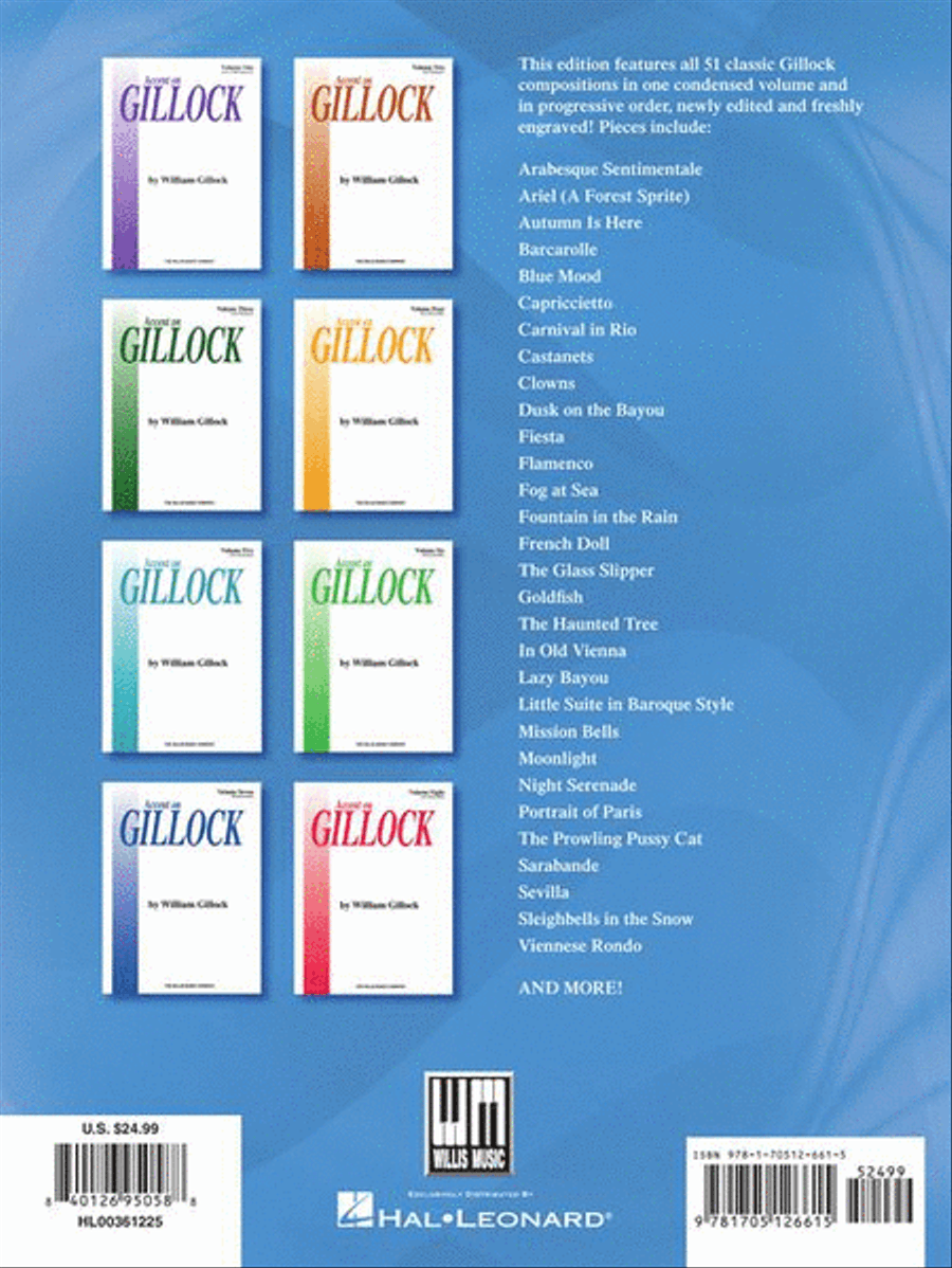 Accent on Gillock Complete Easy Piano scores gallery preview page 7