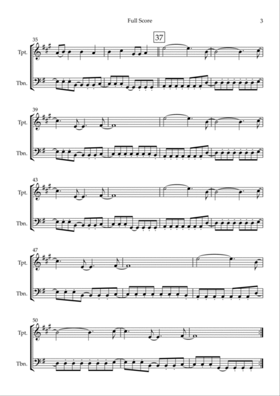 Clarity Brass Duet scores gallery preview page 3