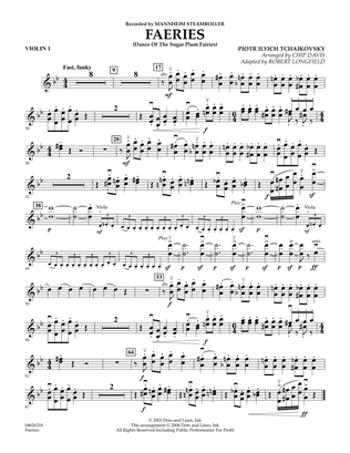 Faeries (from The Nutcracker) - Violin 1