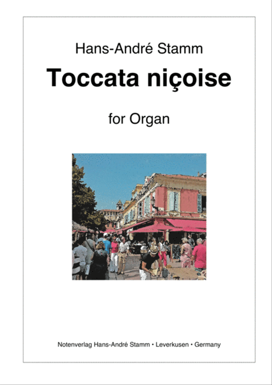 Toccata nicoise Organ Solo scores gallery preview page 1