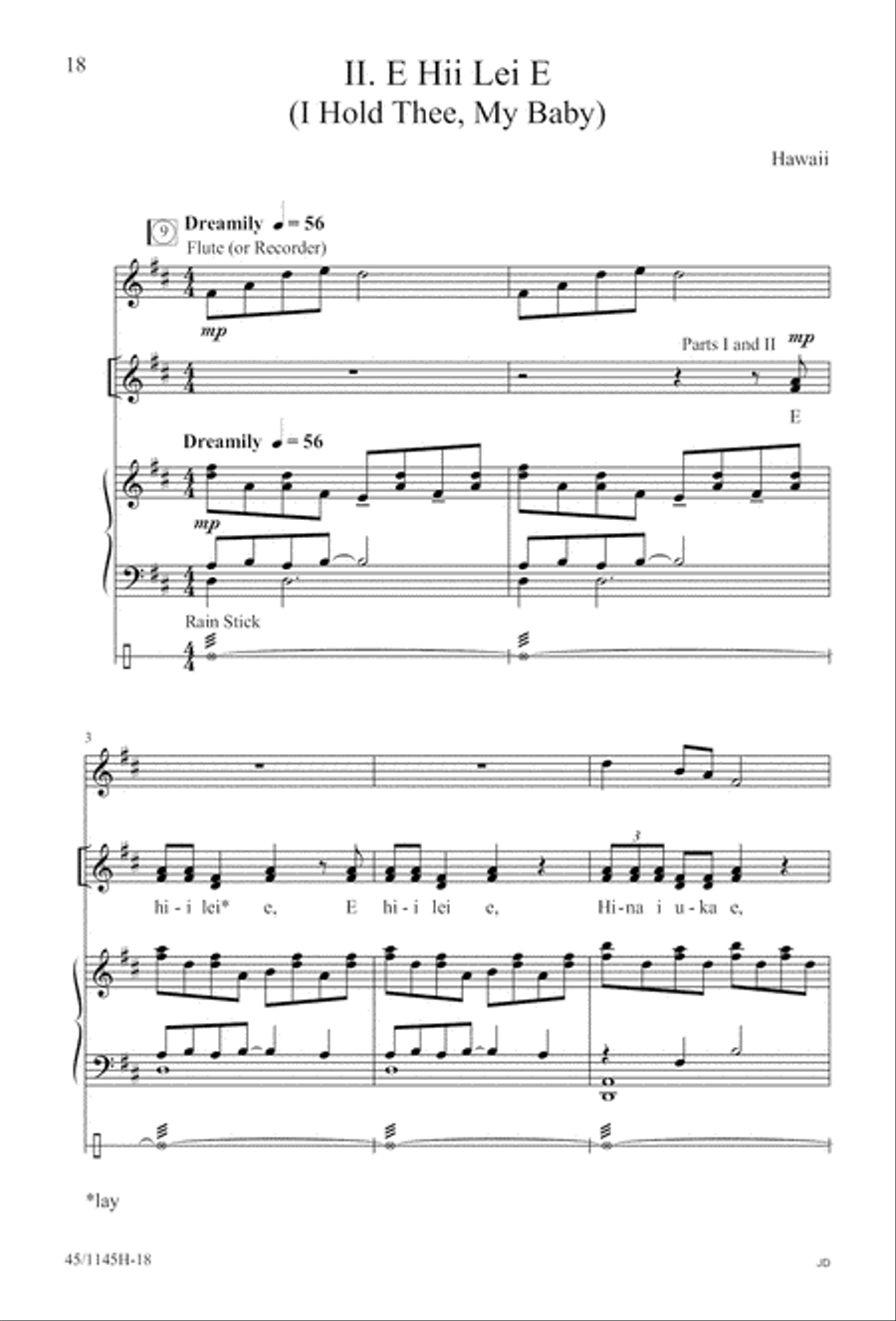 We Sing the World Around 2-Part scores gallery preview page 19