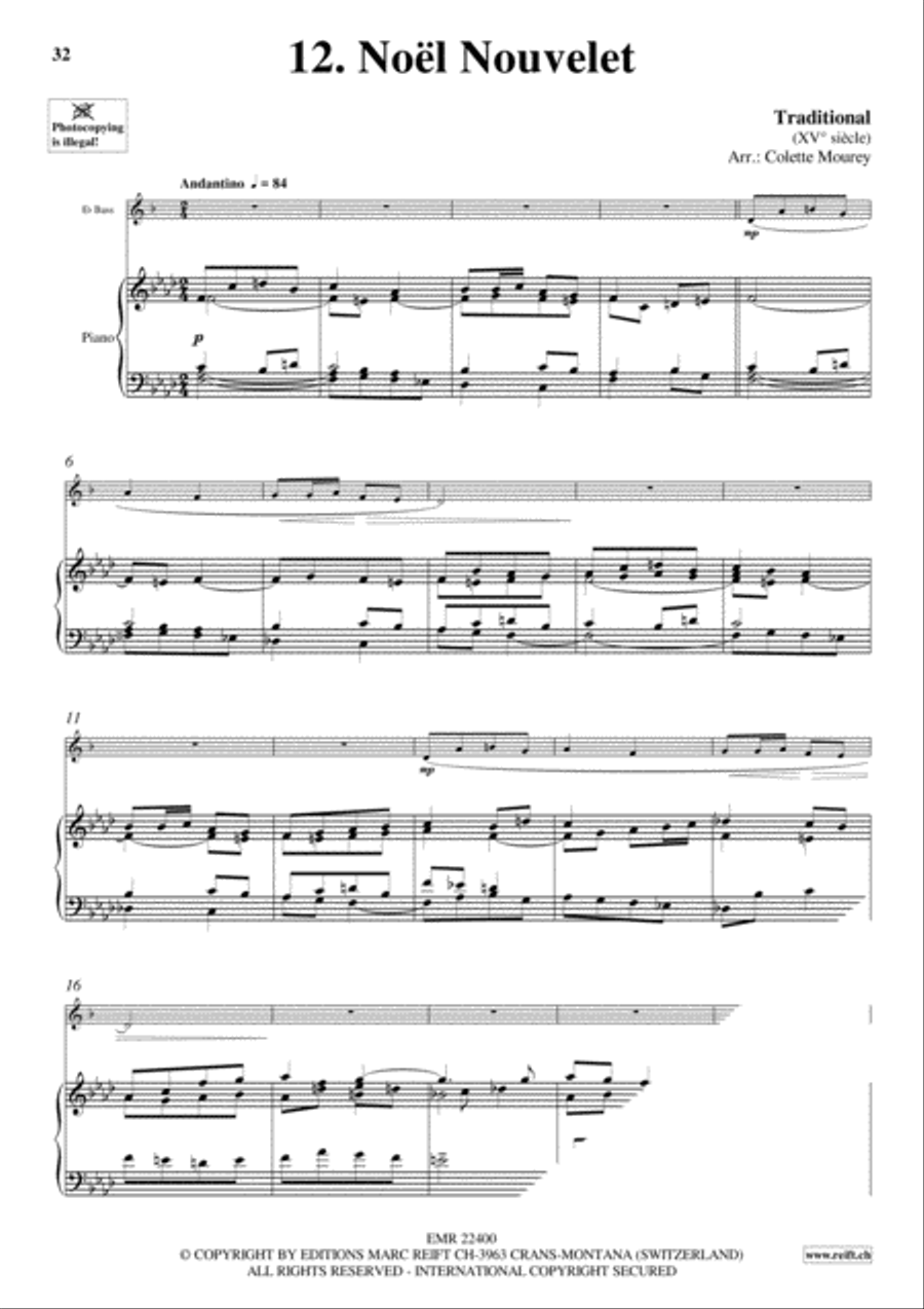 20 Greatest Christmas Hits Voice Solo scores gallery preview page 14