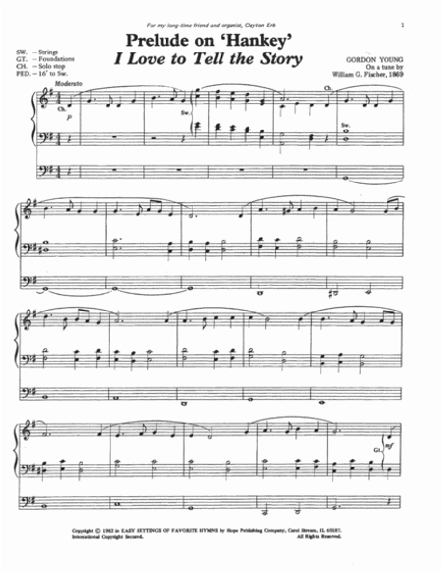 Easy Settings of Favorite Hymns-Digital Download Easy Settings of Favorite Hymns-Digital Download Organ scores gallery preview page 3