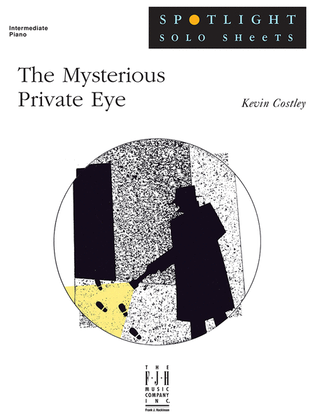 Book cover for The Mysterious Private Eye