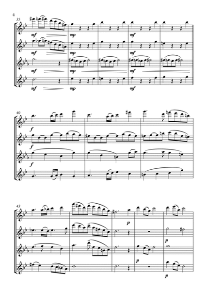 Melancholy - Flute Quartet image number null