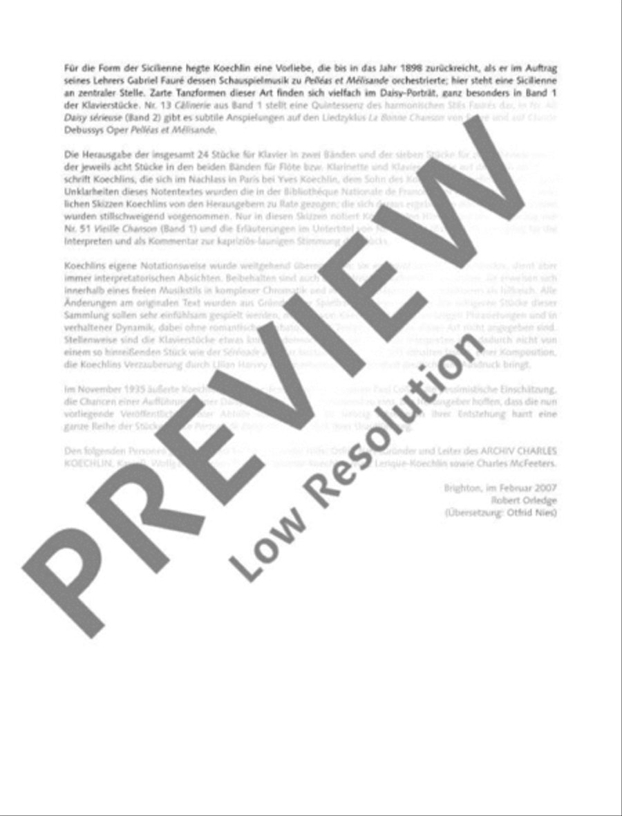 Le Portrait de Daisy Hamilton Flute Solo scores gallery preview page 6