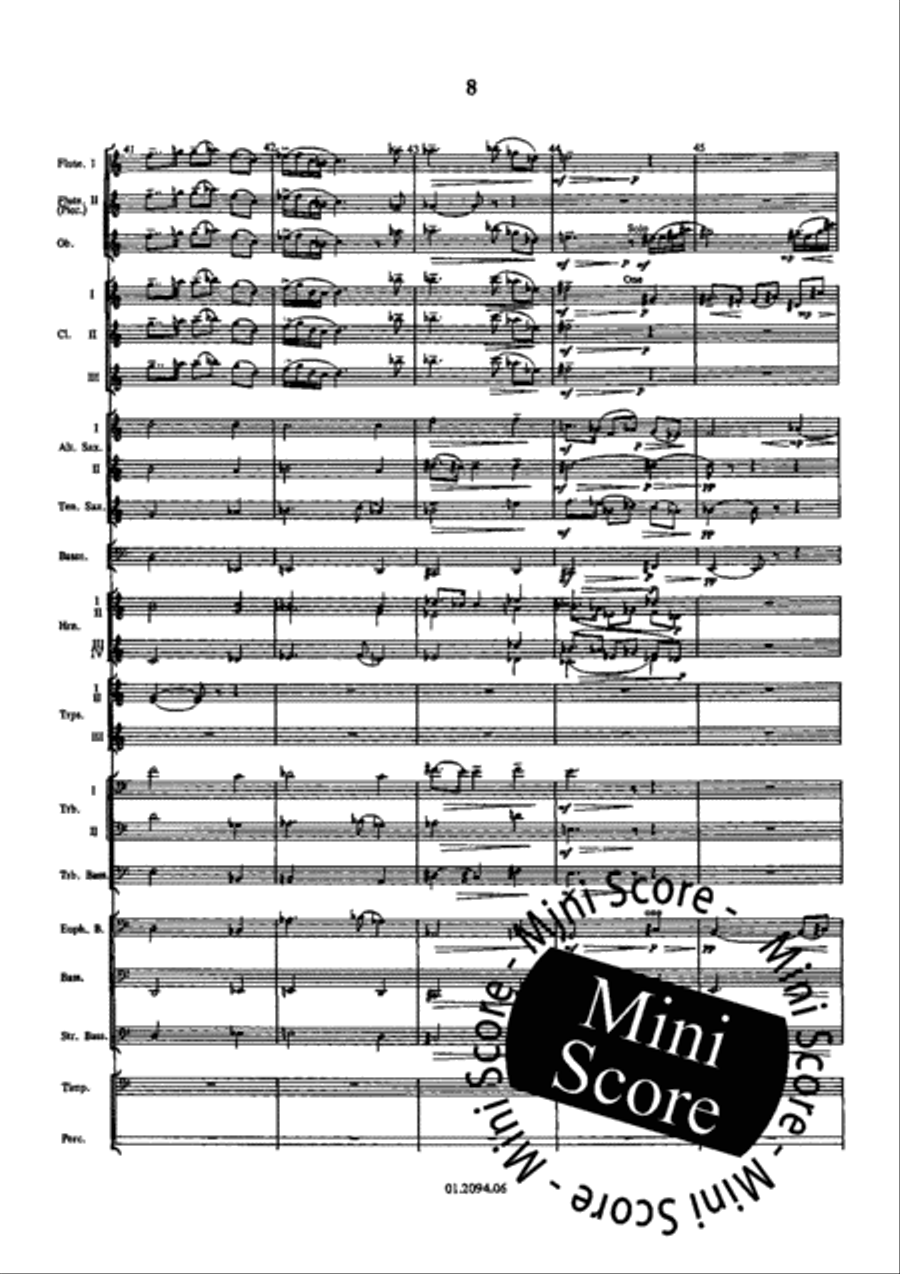 Ad Astra Concert Band scores gallery preview page 14