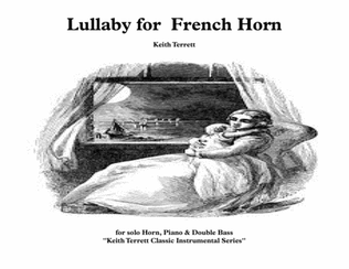 Book cover for Lullaby for French Horn, Piano & Double Bass