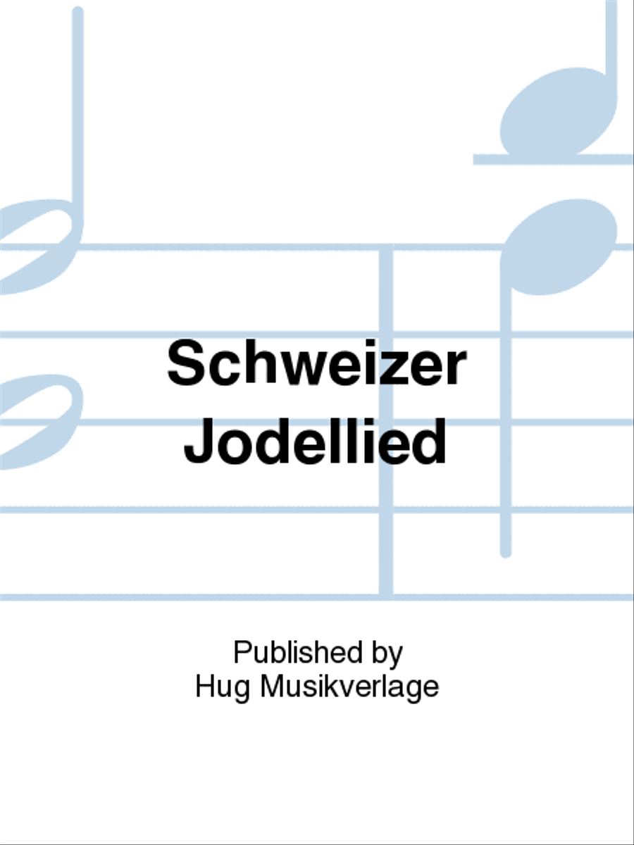 Schweizer Jodellied Men's Choir scores gallery preview page 1