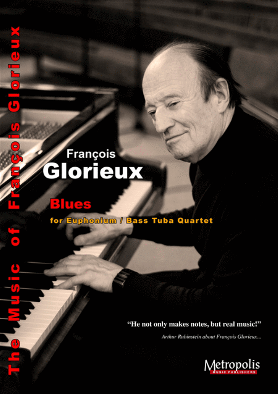 Blues for Euphonium / Bass Tuba Quartet Tuba Quartet scores gallery preview page 1