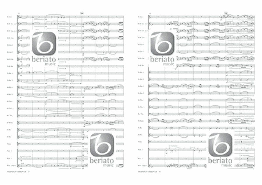 Friendly Takeover Friendly Takeover Brass Band scores gallery preview page 10