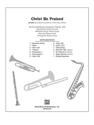 Book cover for Christ Be Praised