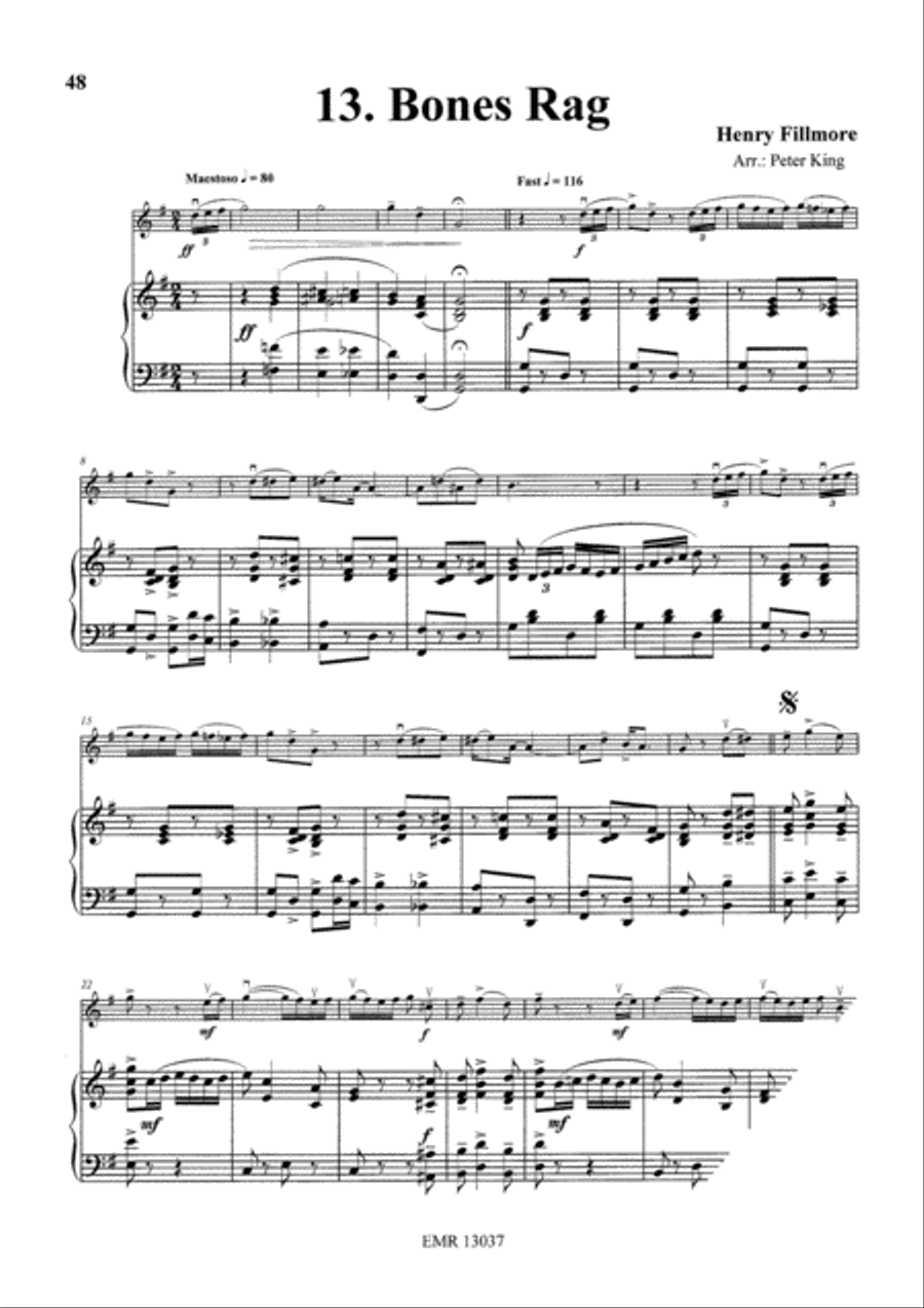 15 Rags Violin Solo scores gallery preview page 15