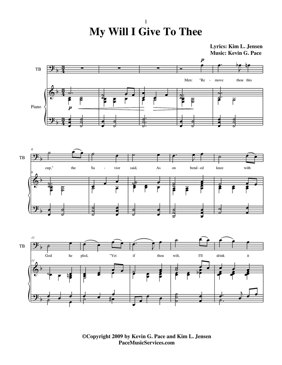 Sacred Choral Anthems 3: Original Music for SATB Choir (Volume 3) 4-Part scores gallery preview page 4