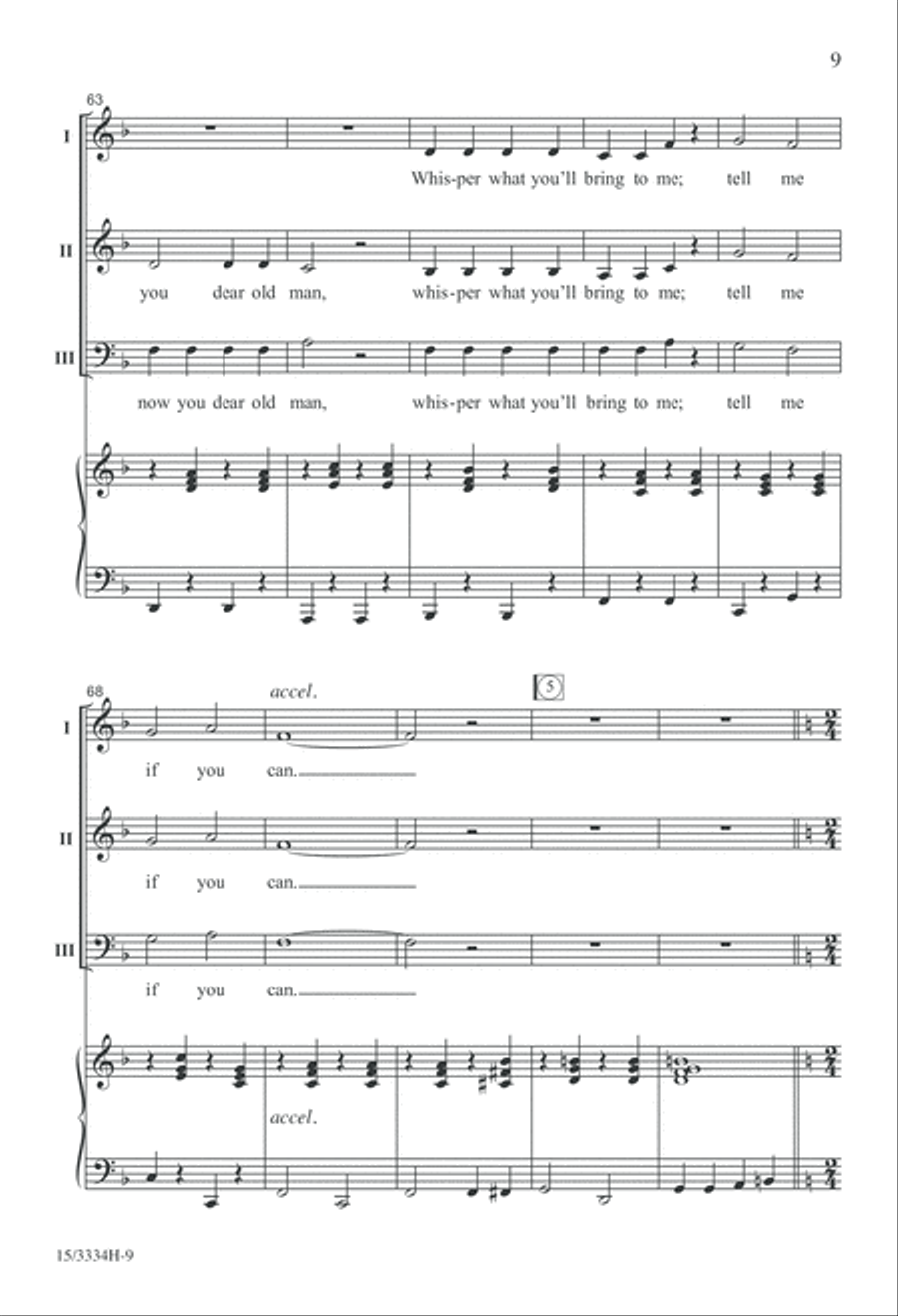 A Jolly, Jingling Carol Medley 3-Part scores gallery preview page 9